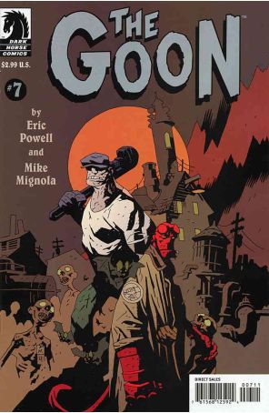 Goon (Dark Horse) 7 published by Dark Horse with cover art by Mike Mignola