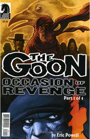 Goon: Occasion of Revenge 1 published by Dark Horse with cover art by Eric Powell
