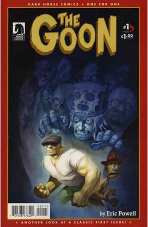 Goon: One For One 1 published by Dark Horse with cover art by Eric Powell