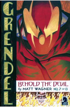 Grendel: Behold the Devil 7 published by Dark Horse with cover art by Matt Wagner