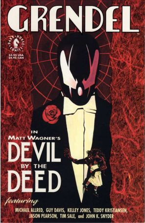Grendel: Devil By the Deed 1 (3rd) published by Dark Horse with cover art by Matt Wagner