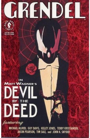 Grendel: Devil By the Deed 1 (4th) published by Dark Horse with cover art by Matt Wagner