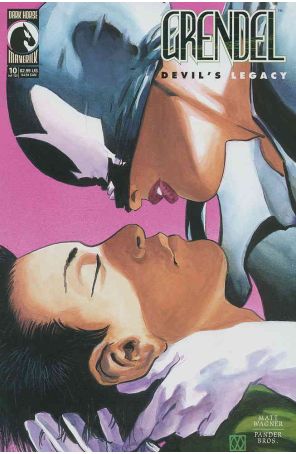 Grendel: Devil's Legacy 10 published by Dark Horse with cover art by Matt Wagner