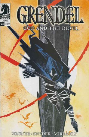 Grendel: God and the Devil 5 published by Dark Horse with cover art by John K. Snyder