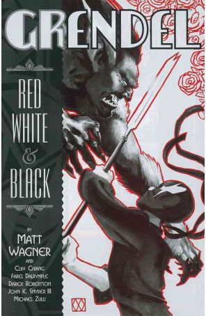 Grendel: Red, White And Black 4 published by Dark Horse with cover art by Matt Wagner