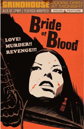 Grindhouse: Doors Open At Midnight TPB 2 published by Dark Horse with cover art by Francesco Francavilla