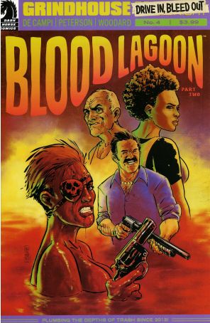 Grindhouse: Drive In, Bleed Out 4 published by Dark Horse with cover art by Afua Richardson