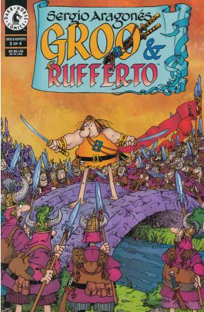 Groo and Rufferto (Sergio Aragones') 2 published by Dark Horse