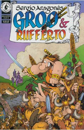Groo and Rufferto (Sergio Aragones') 4 published by Dark Horse