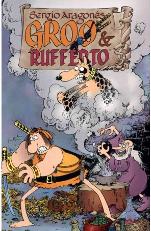 Groo and Rufferto (Sergio Aragones') TPB 1 published by Dark Horse with cover art by Sergio Aragonés