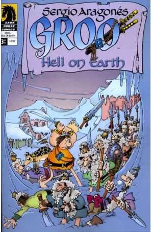 Groo: Hell on Earth (Sergio Aragones') 3 published by Dark Horse with cover art by Sergio Aragonés