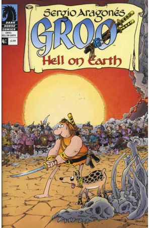 Groo: Hell on Earth (Sergio Aragones') 4 published by Dark Horse with cover art by Sergio Aragonés