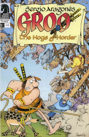 Groo: The Hogs of Horder (Sergio Aragones') 1 published by Dark Horse with cover art by Sergio Aragonés