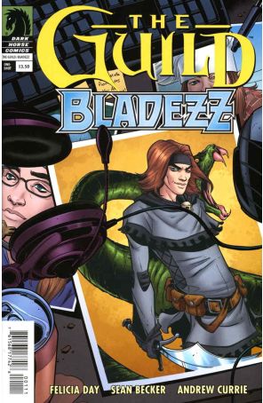 Guild: Bladezz 1 published by Dark Horse with cover art by Karl Kerschl