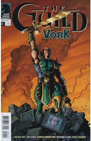 Guild: Vork 1 published by Dark Horse with cover art by Darick Robertson