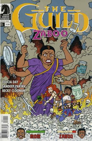 Guild: Zaboo 1 published by Dark Horse with cover art by Evan Dorkin