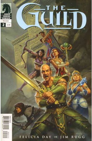 The Guild 2A published by Dark Horse with cover art by Kristin Donaldson