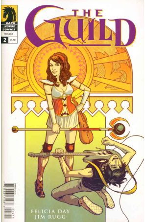 The Guild 2 published by Dark Horse with cover art by Matthew Stawicki