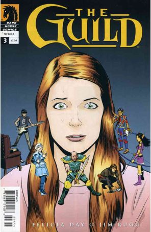 The Guild 3 published by Dark Horse with cover art by Juan Ferreyra