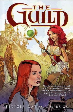 The Guild TPB 1 published by Dark Horse with cover art by Georges Jeanty