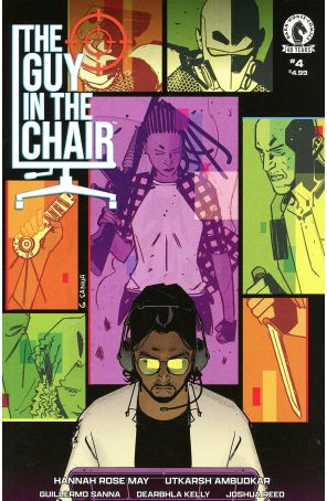 The Guy in the Chair 4 published by Dark Horse with cover art by Guillermo Sanna