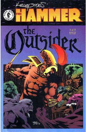 Hammer: The Outsider 1 published by Dark Horse with cover art by Kelley Jones