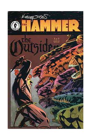 Hammer: The Outsider 3 published by Dark Horse with cover art by Kelley Jones