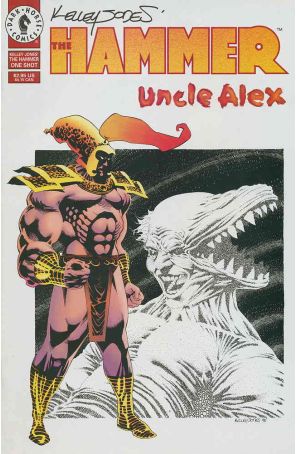 Hammer: Uncle Alex 1 published by Dark Horse with cover art by Kelley Jones