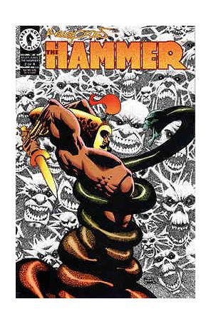 The Hammer 2 published by Dark Horse with cover art by Kelley Jones