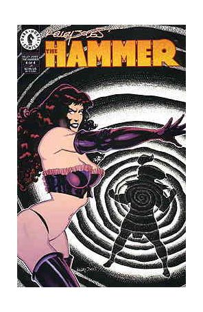 The Hammer 4 published by Dark Horse with cover art by Kelley Jones