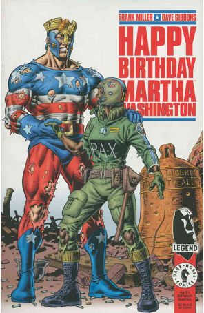 Happy Birthday Martha Washington 1 published by Dark Horse with cover art by Dave Gibbons