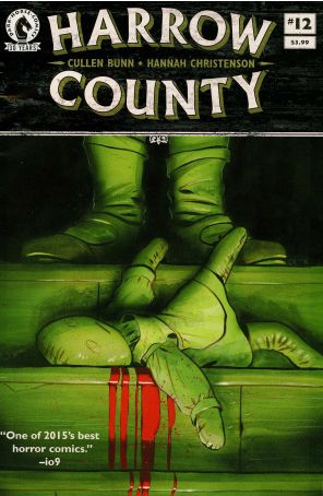 Harrow County 12 published by Dark Horse with cover art by Tyler Crook