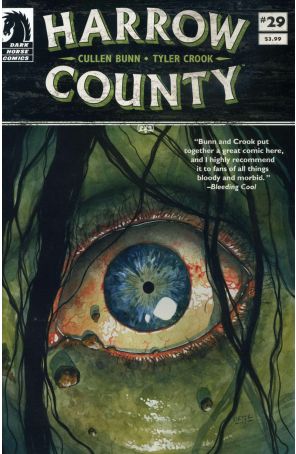 Harrow County 29 published by Dark Horse with cover art by Tyler Crook
