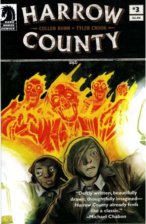 Harrow County 3 published by Dark Horse with cover art by Tyler Crook