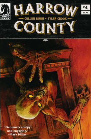 Harrow County 4 published by Dark Horse with cover art by Tyler Crook