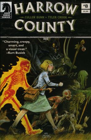 Harrow County 8 published by Dark Horse with cover art by Tyler Crook