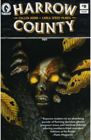Harrow County 9 published by Dark Horse with cover art by Tyler Crook