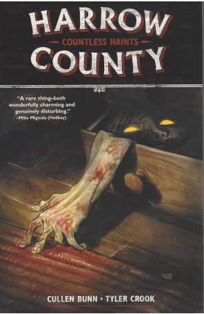 Harrow County TPB 1 (7th) published by Dark Horse with cover art by Tyler Crook