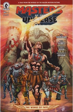 He-Man and the Masters of the Universe: The Wings of Fate 1 published by Dark Horse with cover art by Will Sliney