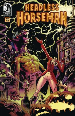 Headless Horseman Halloween Annual 2024A published by Dark Horse with cover art by Lukas Ketner