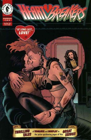 Heartbreakers 2 published by Dark Horse with cover art by Paul Chadwick