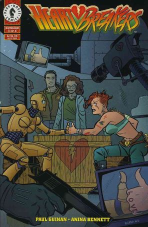 Heartbreakers 3 published by Dark Horse with cover art by Mike Allred and Terry LaBan