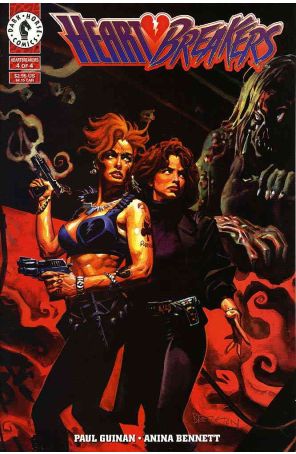 Heartbreakers 4 published by Dark Horse with cover art by Dan Brereton
