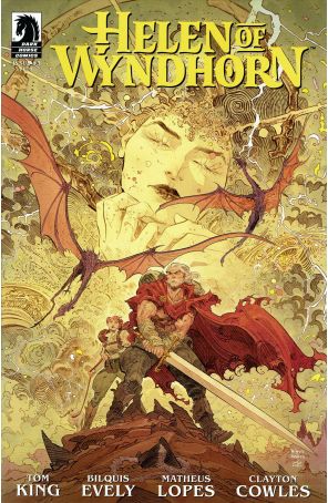Helen of Wyndhorn 3A published by Dark Horse with cover art by Bilquis Evely