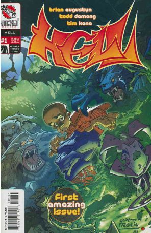 Hell 1 published by Dark Horse with cover art by Carlos Meglia