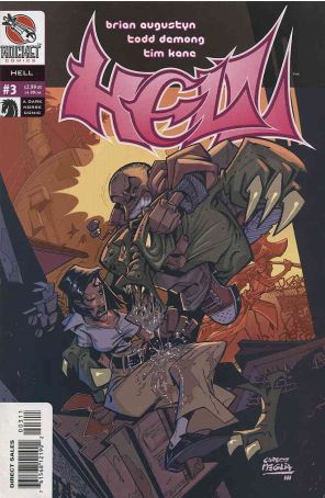Hell 3 published by Dark Horse with cover art by Carlos Meglia