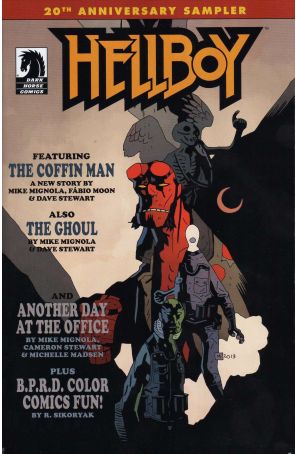 Hellboy 20th Anniversary Sampler 1 published by Dark Horse with cover art by Mike Mignola