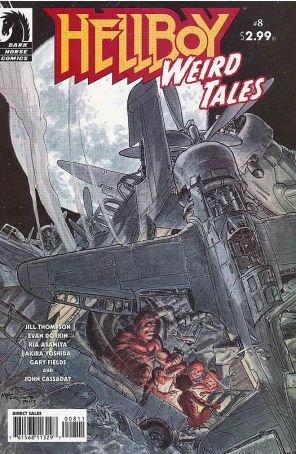 Hellboy: Weird Tales 8 published by Dark Horse with cover art by Michael W. Kaluta and Lee Bermejo