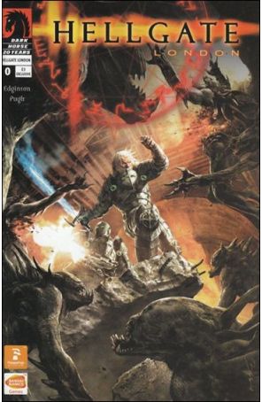 Hellgate: London 0A published by Dark Horse with cover art by Aleksi Briclot
