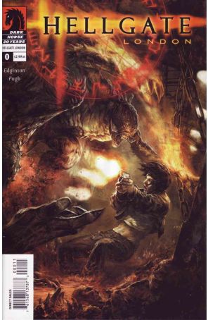 Hellgate: London 0 published by Dark Horse with cover art by Aleksi Briclot